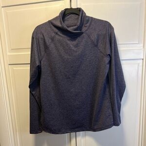 Apana Yoga Lifestyle Crossover Pullover Size Women’s Medium Lavender Heather